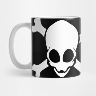 Alien Crossbones Mug